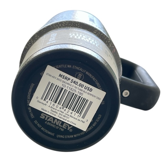 Stanley x Calia 30oz Flowstate Quencher H2.0 Tumbler Black Serpent - Picture 8 of 8